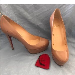 Christian louboutin Bianca patent pumps 37 1/2